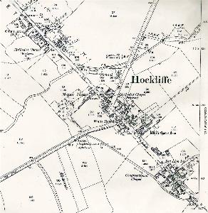 The northern part of the village in 1901